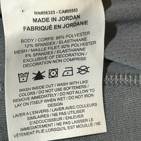 NWOT Nike Pro Dri-FIT Compression Tights Gray Training Leggings Mens XXL - Picture 4 of 11